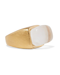 1064 Studio Gold Plated And Resin Ring