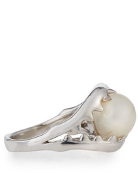 Stephen Webster Jaws Freshwater Pearl Ring Size 7