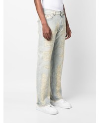 1017 Alyx 9Sm Ripped Mid Rise Straight Leg Jeans