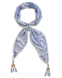 Lucky Brand Embroidered Geo Scarf