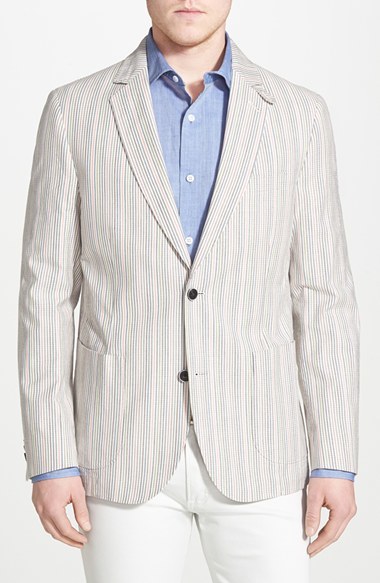 Flynt Classic Fit Multi Stripe Seersucker Sport Coat, $325 | Nordstrom ...