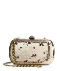 Gucci Broadway Sequin Embroidered Clutch