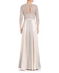 Kay Unger Sequined Gown