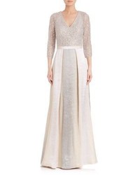 Kay Unger Sequined Gown