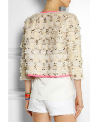Finds Celiab Donna Sequin Embellished Wool Jacket