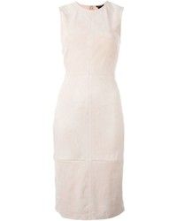 Theory Eano Sleeveless Fitted Dress