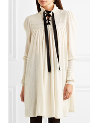 Philosophy di Lorenzo Serafini Lace Up Knitted Dress