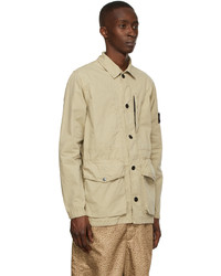 Stone Island Beige Old Effect Jacket