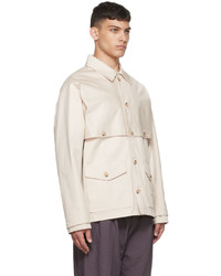 MAISON KITSUNÉ Beige Oly Jacket