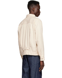 Engineered Garments Off White Cotton Jacket