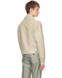 Tom Ford Taupe Zip Jacket