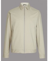 Marks and Spencer Zipped Through Shirt Jacket With Stormweartm