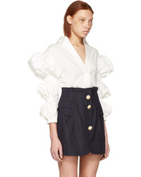 Jacquemus Ecru La Chemise Santon Shirt