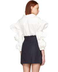 Jacquemus Ecru La Chemise Santon Shirt