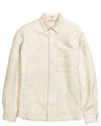 H&M Textured Weave Cotton Shirt