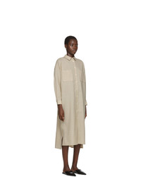 Arch The Beige Shirt Dress