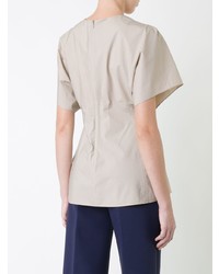 T by Alexander Wang Flared Trim Blouse