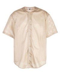 Hed Mayner Button Down Short Sleeve Top