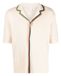 Paul Smith Camp Collar Knitted Shirt
