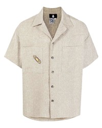 DUOltd Embroidered Detail Short Sleeve Shirt