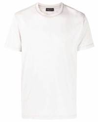 Roberto Collina Faded Effect Cotton T Shirt