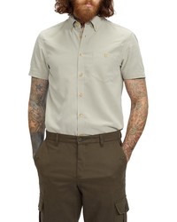 Ted Baker London Fit Dobby Short Sleeve Shirt
