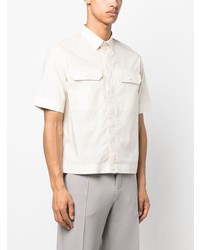 Emporio Armani Flap Pocket Cotton Shirt