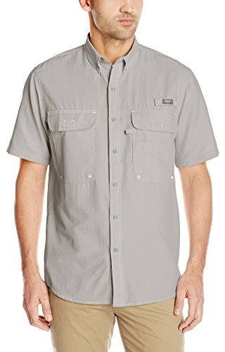 G.H. Bass Gh Bass Short Sleeve Explorer Solid Fishing Shirt, $58, .com