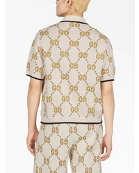 Gucci Gg Motif Bowling Shirt