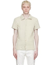 Kanghyuk Gray Polyester Shirt