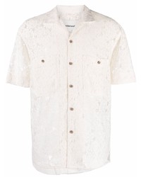 Andersson Bell Lace Detail Short Sleeved Shirt
