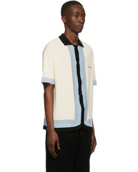 Noon Goons Off White Cotton Short Sleeve Shirt