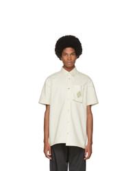 A-Cold-Wall* Off White Short Sleeve Pocket Shirt