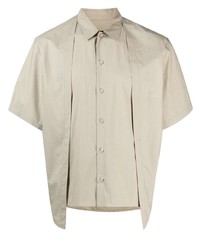 DSQUARED2 Panelled Short Sleeve Shirt