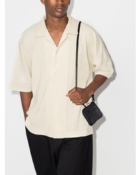 Homme Plissé Issey Miyake Pliss Effect Short Sleeve Shirt