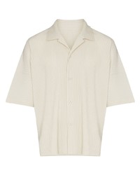 Homme Plissé Issey Miyake Pliss Effect Short Sleeve Shirt