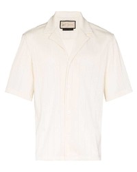 Prevu Prvu Tait Pleated Short Sleeve Shirt
