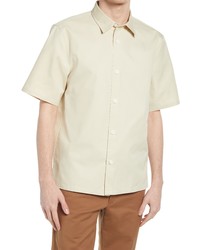 Club Monaco Standard Short Sleeve Button Up Shirt