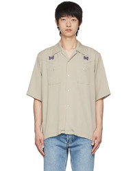 Needles Taupe Cowboy One Up Shirt