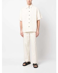 MSGM Textured Finish Cotton Shirt