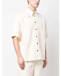 MSGM Textured Finish Cotton Shirt