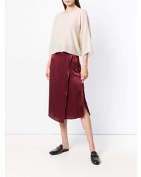 Forte Forte Cropped Sleeve Sweater
