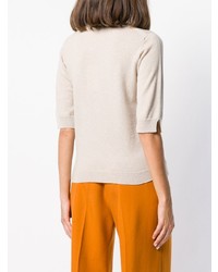 Agnona Half Sleeve Sweater
