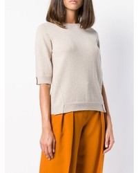Agnona Half Sleeve Sweater