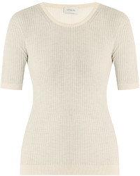 Lemaire Ribbed Knit Wool Sweater