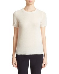 Theory Tolleree B Short Sleeve Cashmere Sweater