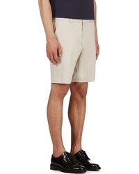 Tiger of Sweden Beige Tailored Cotton Dray Shorts
