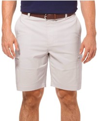 Chaps Classic Fit Solid Performance Golf Cargo Shorts