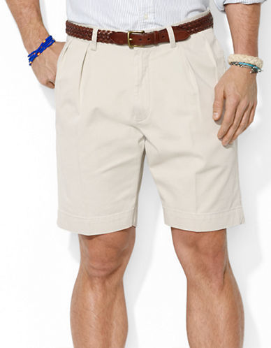 polo ralph lauren relaxed fit pleated chino