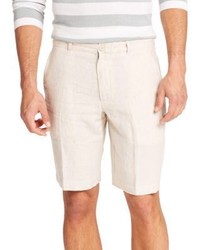 Saks Fifth Avenue Collection Striped Linen Shorts